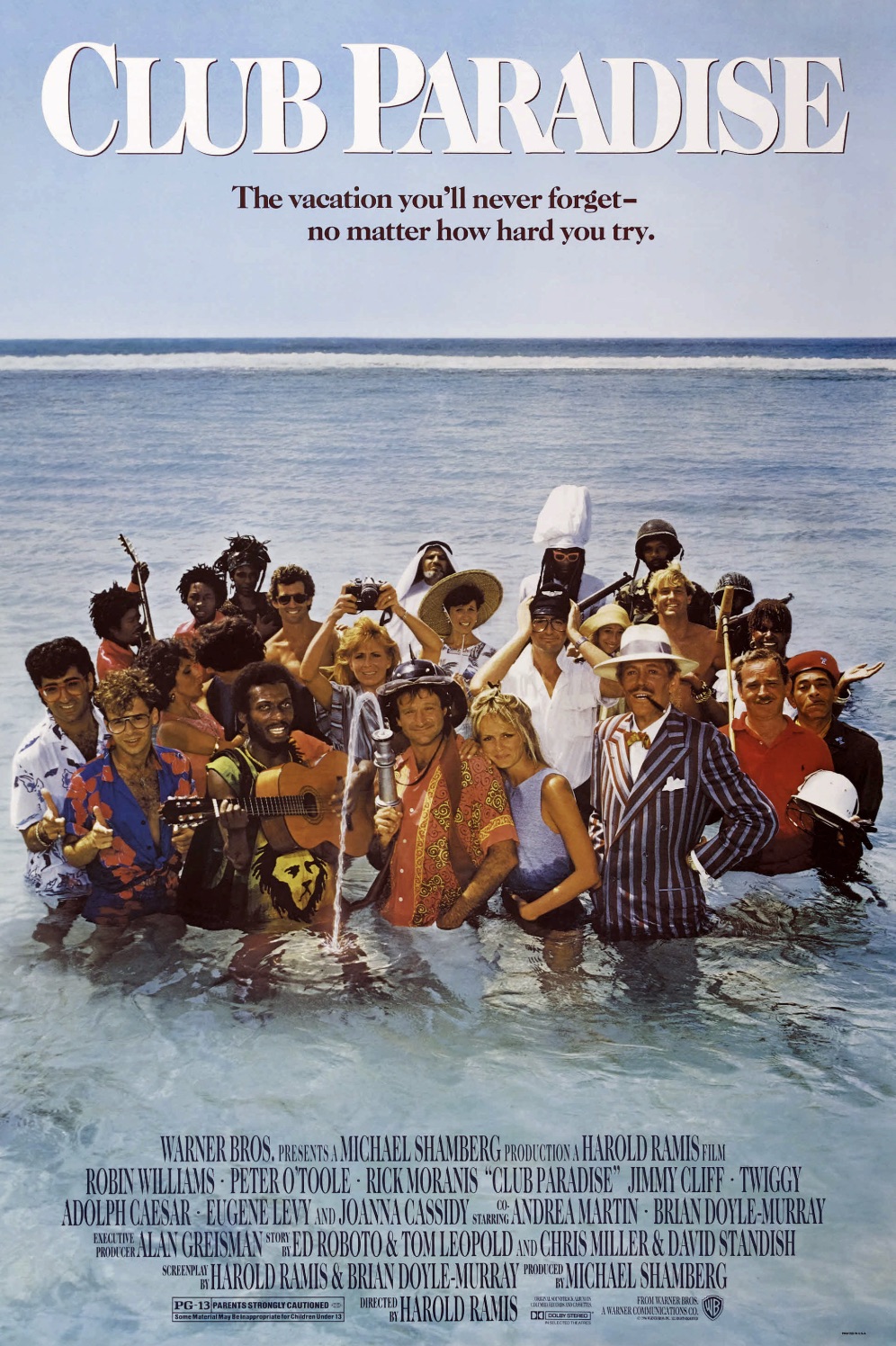 Club Paradise (1986) – Robin Williams and Rick Moranis 